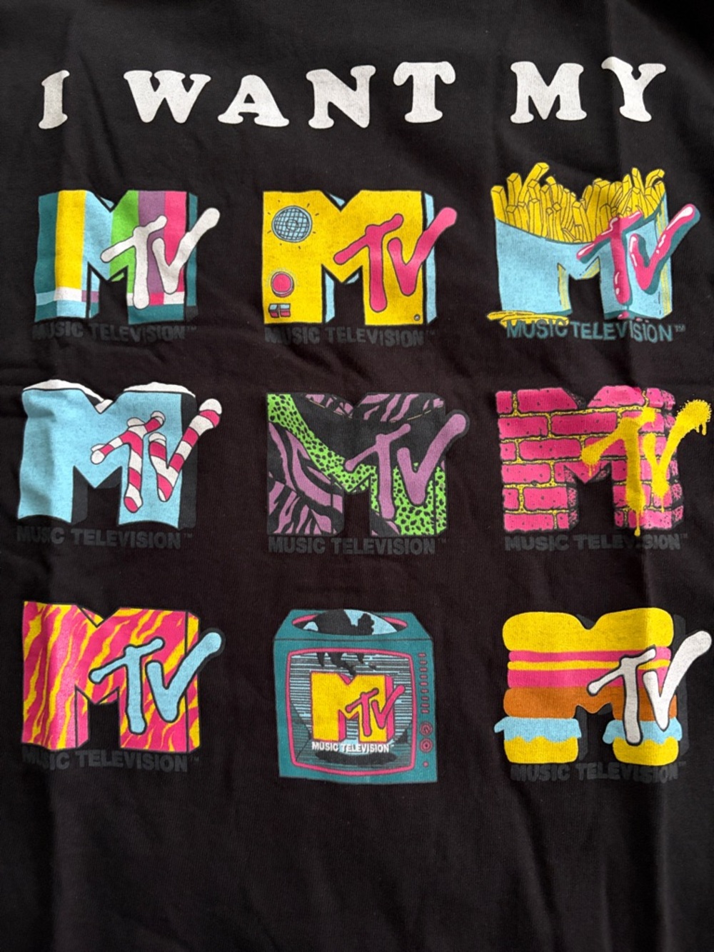 I Want My MTV Short Sleeve Shirt